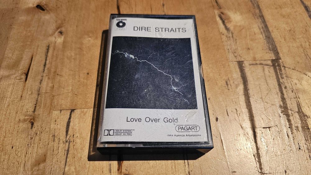 BE Kaseta DIRE STRAITS - Love over gold [MUZA Polskie Nagrania]