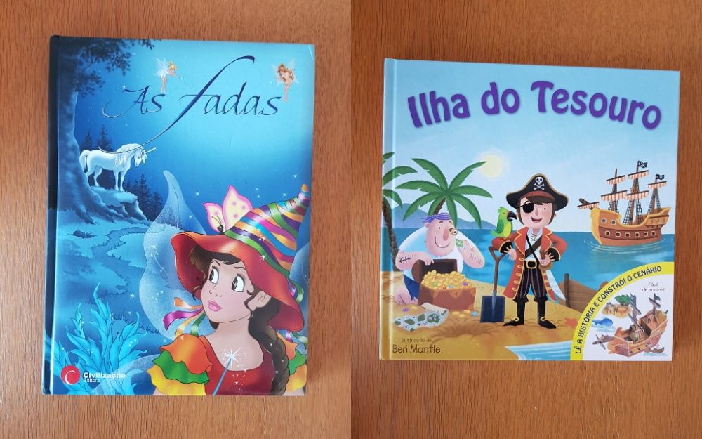 Pack Livros Criança - Até 8 Livros