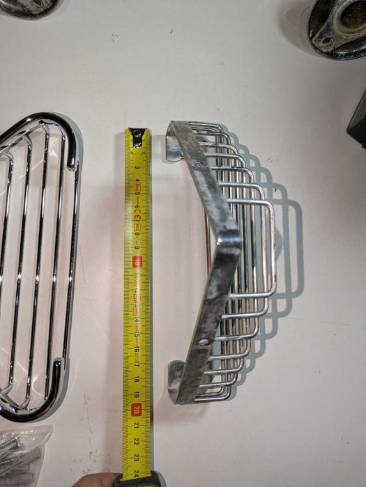 Saboneteira de esquina/canto para WC