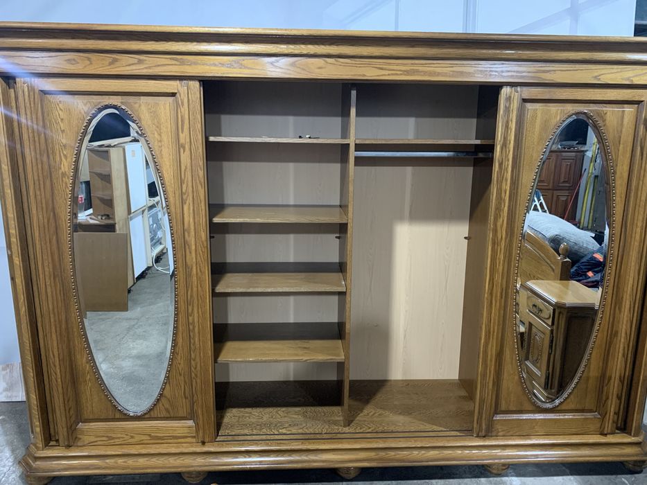 Спальня, шафа купе, ліжко, комод, дзеркало, шкаф, кровать бу