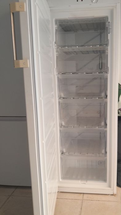 Frigorífico BELTAX e Arca vertical Indesit