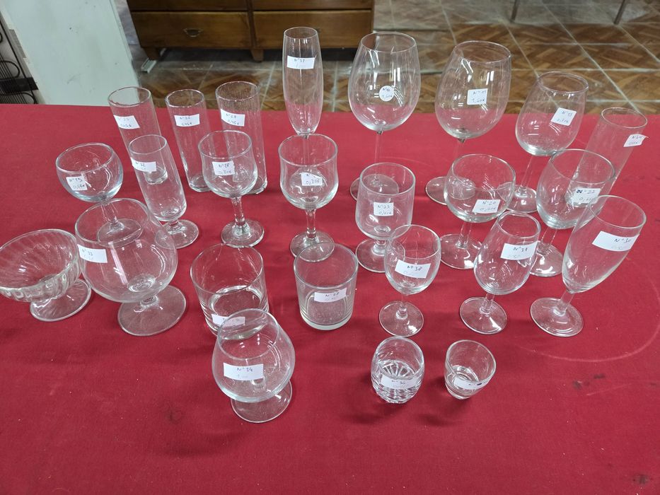 Venda copos para Água, Vinho, Sumo, Champagne, Cerveja