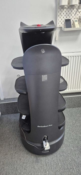 Inteligentny Robot Kelnerski / Dostawczy Pudu BellaBot PRO - Faktura, Stan Bdb
