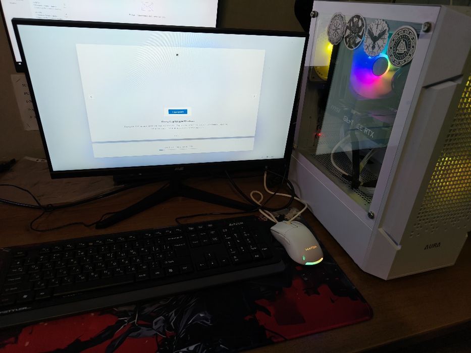 Ігровий ПК RTX 3060 Ti / i5-12400F / 16GB + монітор, мишка, клавіатура