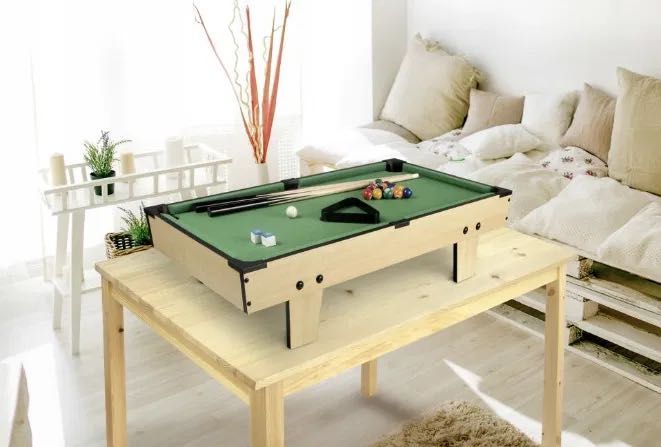 Piłkarzyki tenis stołowy bilard cymbergaj 4w1
