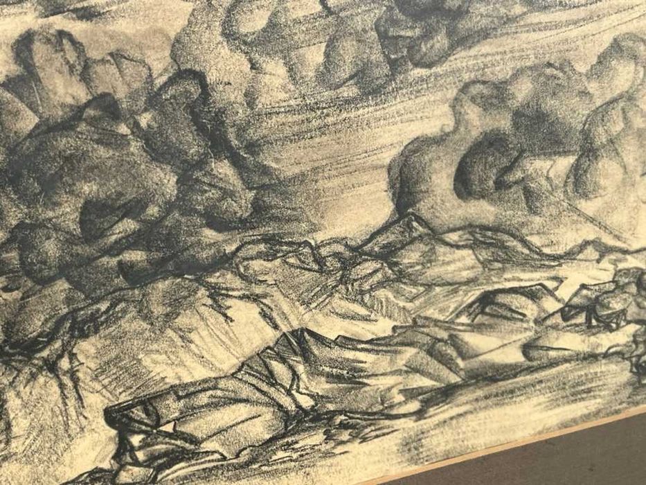 Desenho a carvão