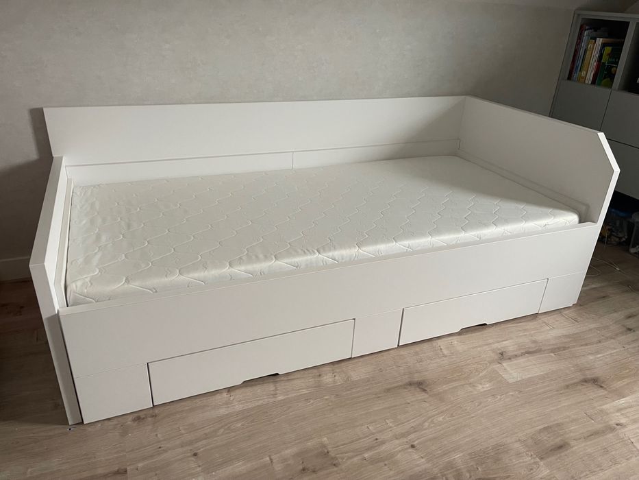 Łóżko 90x200 białe