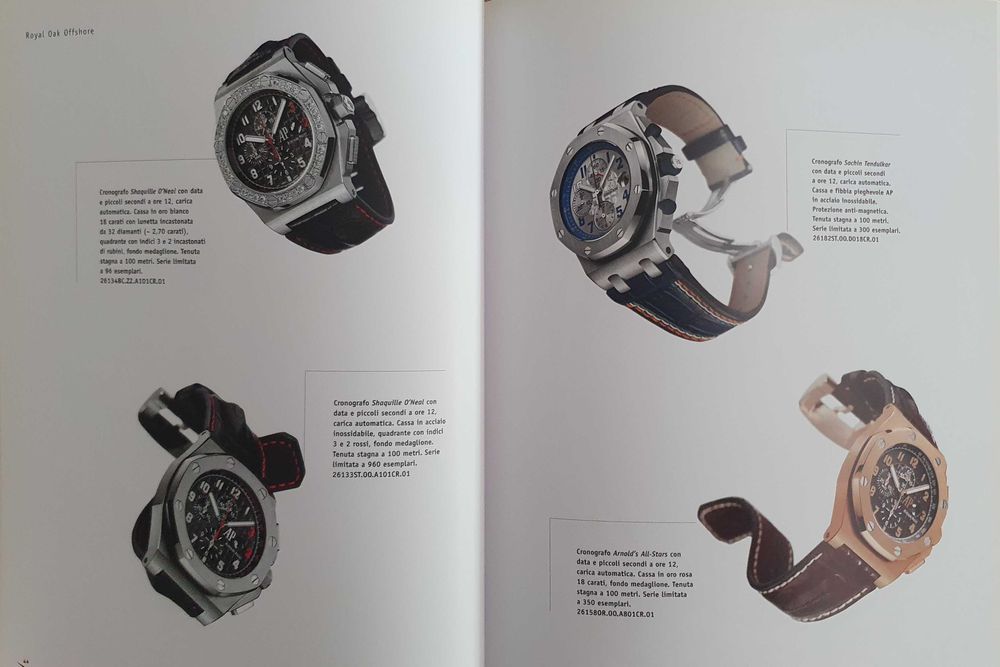 AP - Audemars Piguet, Catálogo / Livro OFICIAL de relógios - 2008/2009