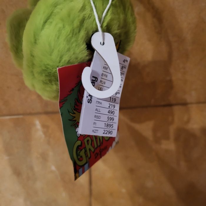 Zielone Włochate Nauszniki The Grinch