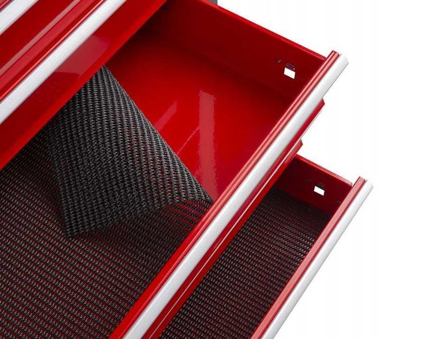 Mocna SZAFKA narzędziowa 7 szuflad COMPACT Black Wózek warsztatowy