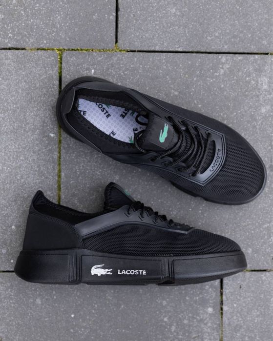 ТОП! Нові кросівки Lacoste Black 40 41 42 43