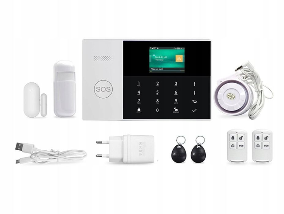 Wifi/Gsm Inteligentny System Alarmowy Pg 105 Aplikacja Tuya