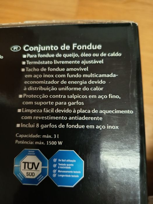 Fondue elétrico SilverCrest.