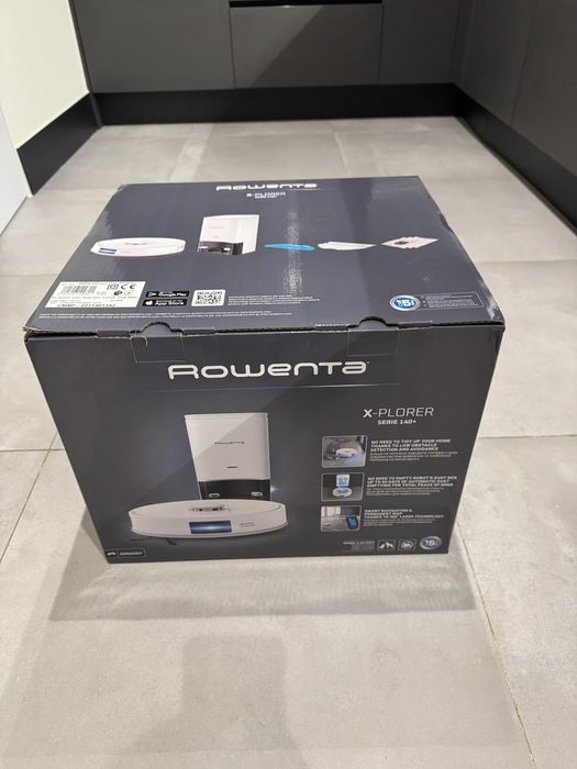 Robot Aspirador Rowenta X-Plorer 140+ AI - Novo garantia até 11/2027