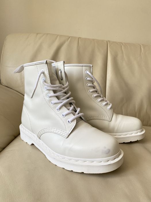 Buty trapey Dr.Martens biale hit wiosna lato