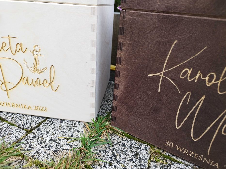 Skrzynka na koperty*ślubna