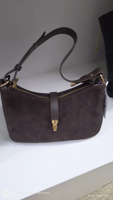 Сумки замш в двох кольорах lux якості