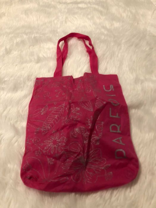 saco de pano parfois rosa