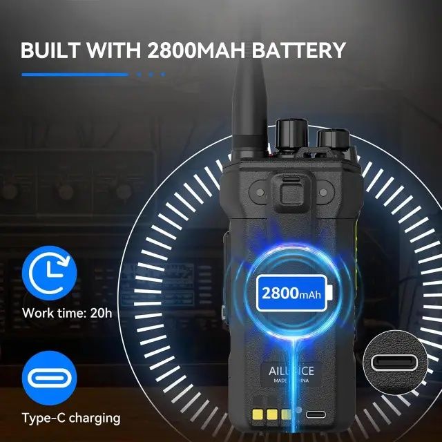 Retevis Ailunce HA1UV 5 ватт ip67