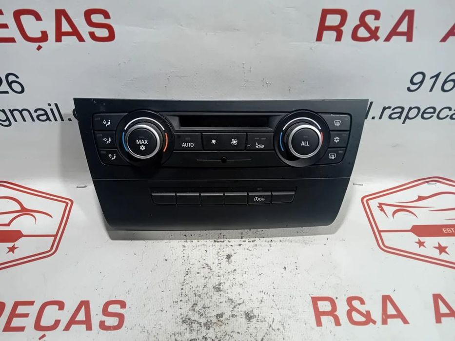 Comando Sofagem Climatronic BMW Série 1 E81 E87 6411922454502 Original