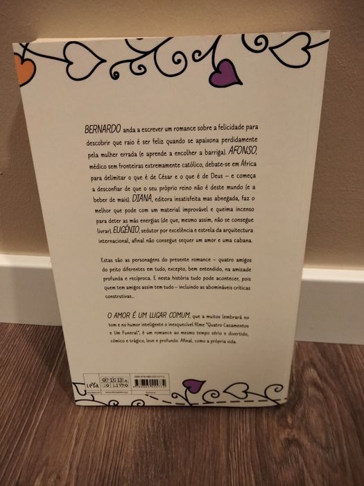 Livro - O Amor é um lugar comum
