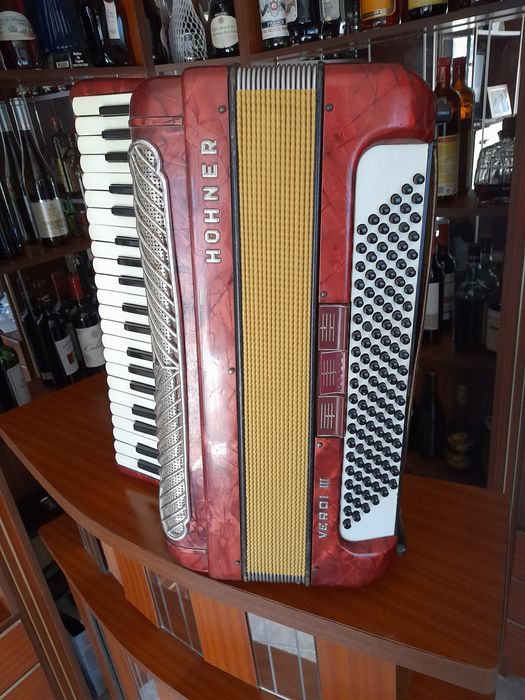 Vendo acordeão em óptimo estado,com revisão feita.