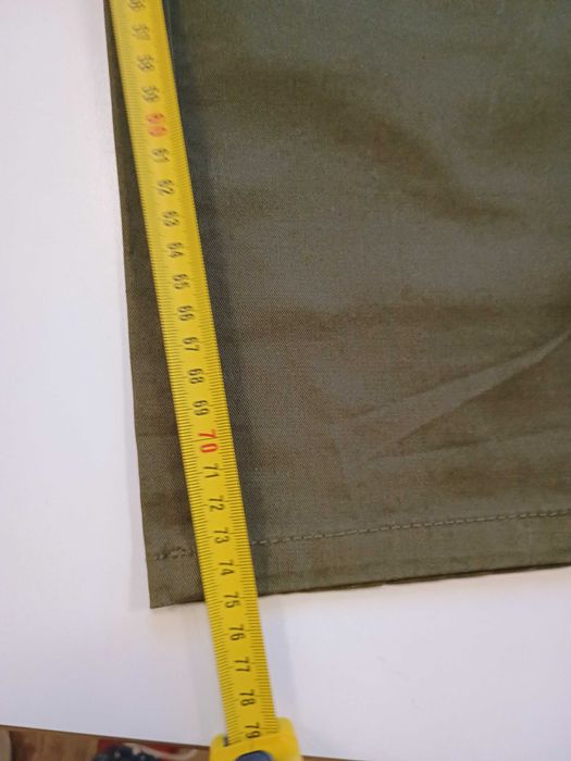 Męskie spodnie zara Man 38 relaxed 97% bawełna 3 % elastan nowe khaki