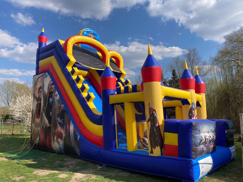 Dmuchaniec Zamek Dmuchany Animacje Piana party Wata cukrowa