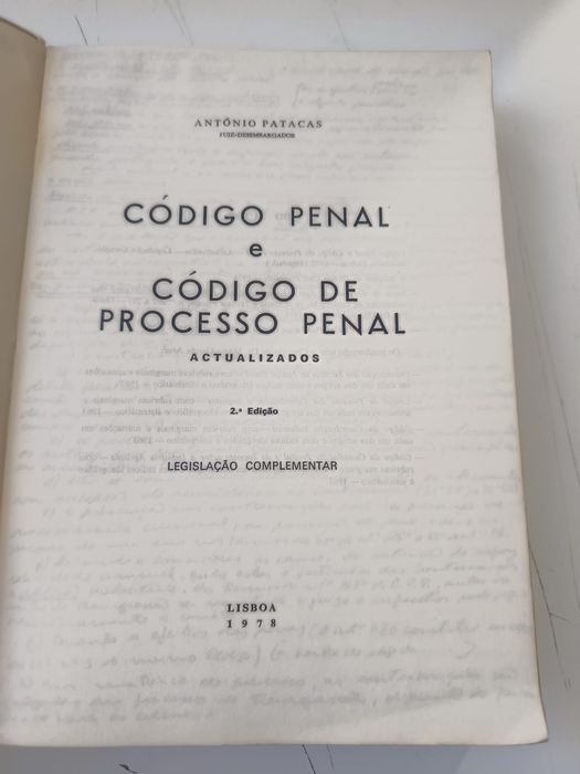 Código penal e processo penal