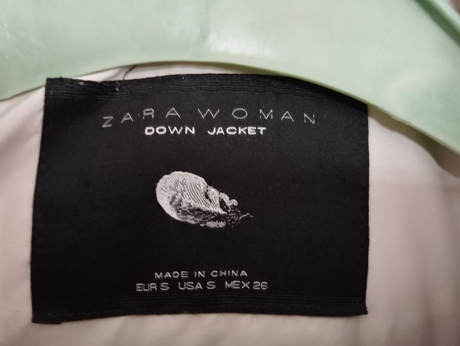 Kurtka puchowa zara women down jacket