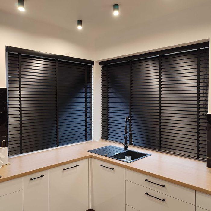 Żaluzje Drewniane, Żaluzje Aluminiowe,Żaluzje Bambusowe- Pomiar Gratis