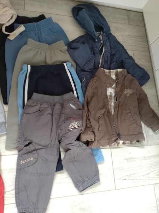 Paka ubrań dla chłopca r. 2-2,5 latka