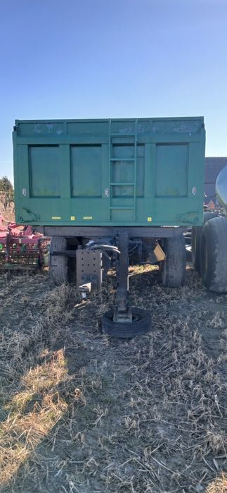 Przyczepa 18 dmc mulda skorupa faktura