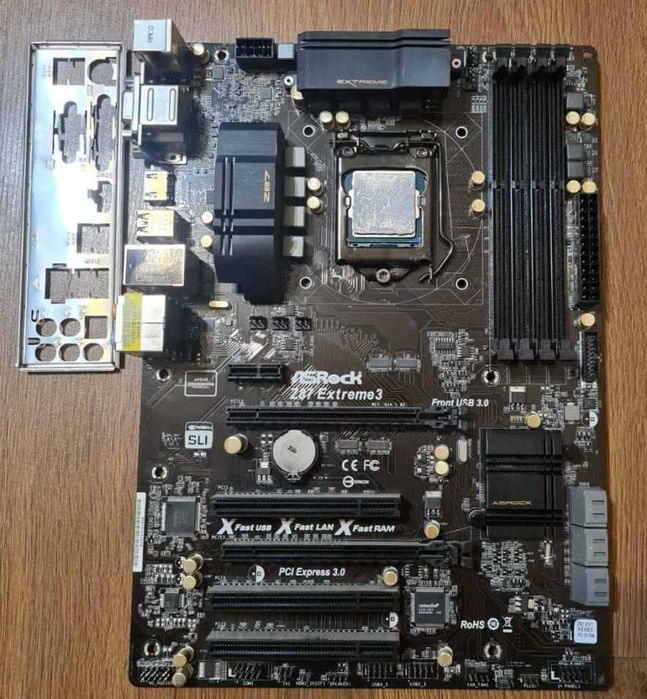 Комплект s1150 ASrock z87 Extreme 3 + i5-4690K