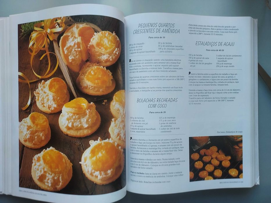 A enciclopédia de Pastelaria - 3 fotos - gastronomia