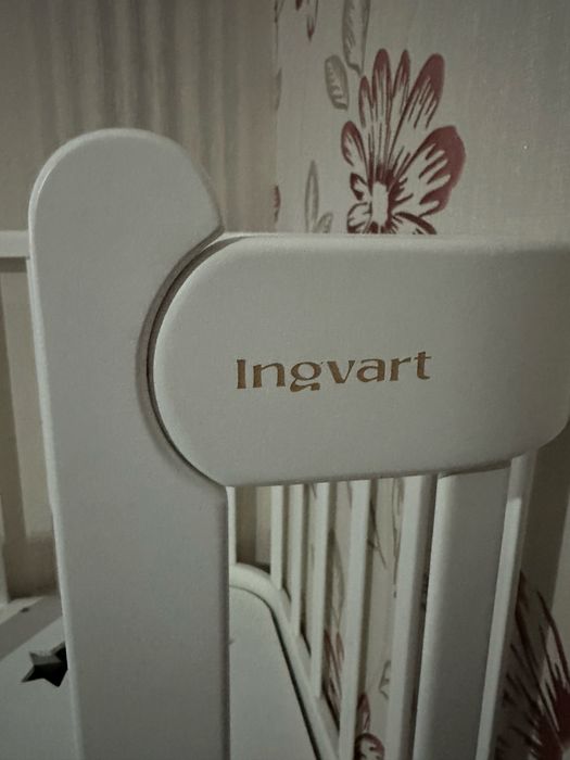 Дитяче ліжечко 5 в 1 ingvart + комод-пеленатор