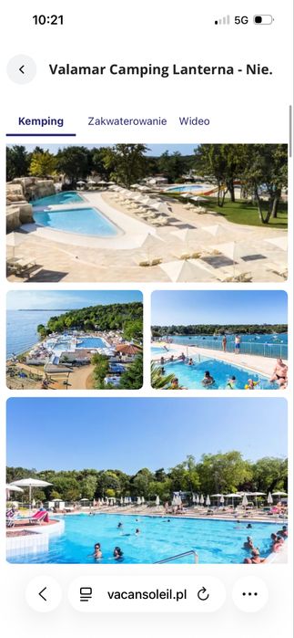 Chorwacja Camping Lanterna