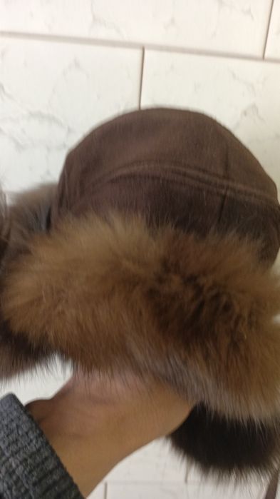 Шапка песець,Україна,унісекс.