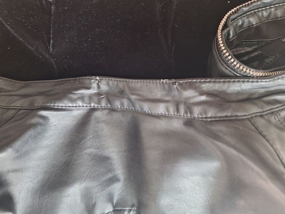 Куртка косуха zebra еко-шкіра