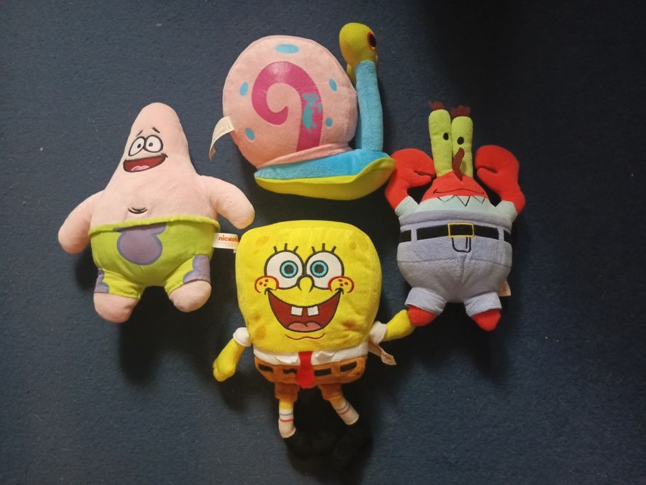 SpongeBob maskotki Eugeniusz gacuś patryk