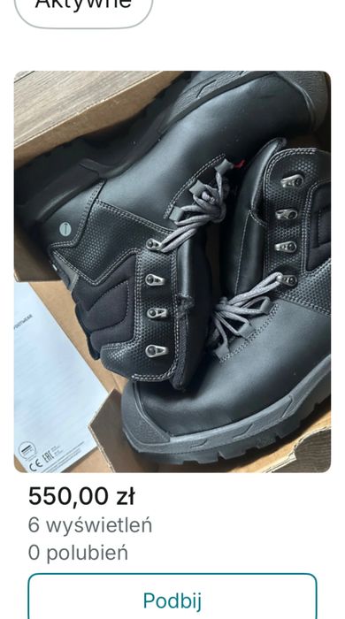 Buty zimowe robocze Jalas 1268 rozmiar 43