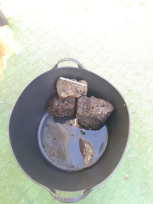 Três Rochas Vulcânicas para aquário de 60 lts ou mais.