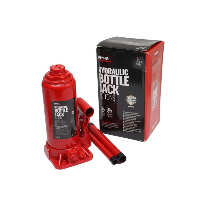 PODNOŚNIK HYDRUALICZNY 1-Tłokowy Słupkowy Butelkowy 10 Ton [4662]