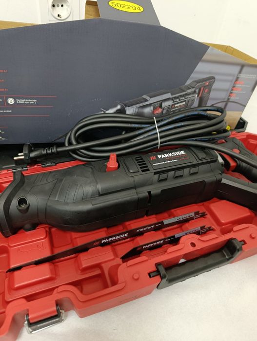 Новинка! Шабельна пилка PARKSIDE PPFS 1200 A1, сабельна парксайд перформанс 1200ват, шабельна пила PARKSIDE PERFORMANCE 1200 A1