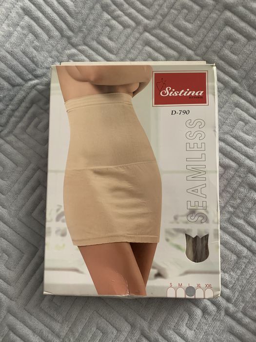 Бельё с утяжкой бежевое