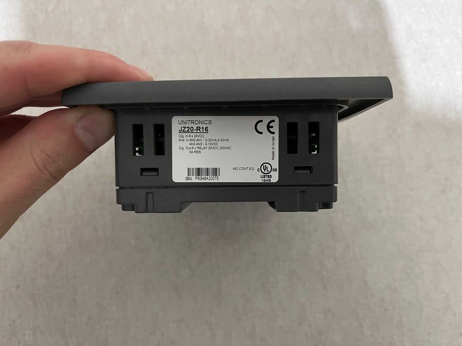 ПЛК, PLC, HMI контролер Unitronics Jazz JZ20-R16