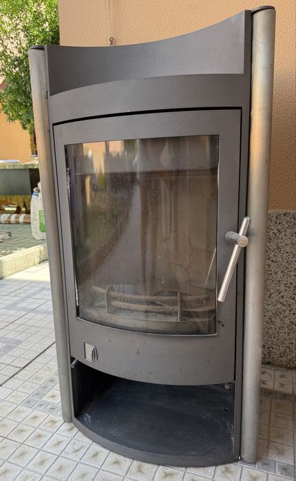 Salamandra a Lenha Romotop Bormio I – 8 kW