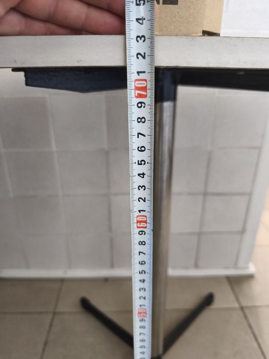 Metalowa stalowa noga do stołu pod blat