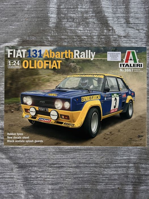 Samochód Fiat 131 Abarth Rally Olio Fiat Italieri 3667
