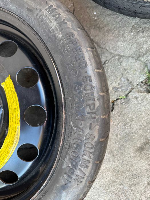 Докатка VAG R16 5*112 ET25,5 шина HANKOOK 125/70 R16